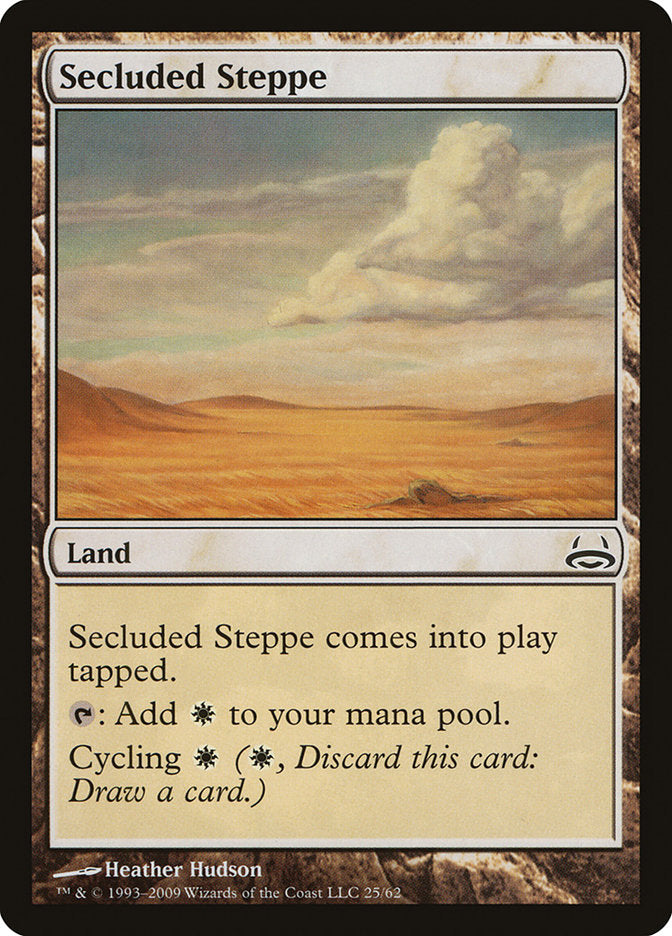 Secluded Steppe [Duel Decks: Divine vs. Demonic] - Magic: The Gathering - Card Brawlers | Quebec | Canada |