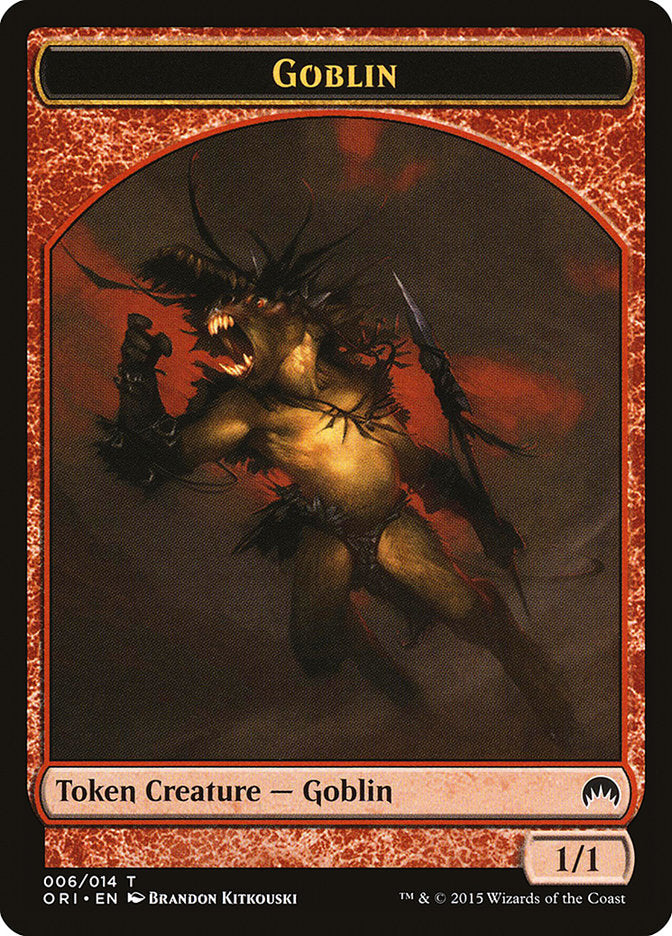 Goblin Token [Magic Origins Tokens] - Magic: The Gathering - Card Brawlers | Quebec | Canada |