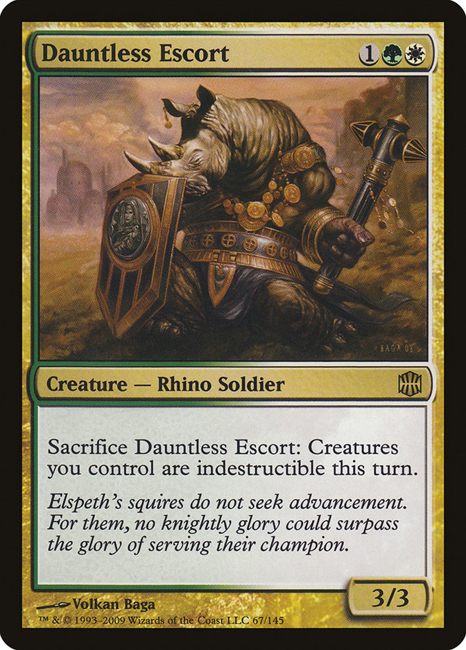 Dauntless Escort [Alara Reborn] - Magic: The Gathering - Card Brawlers | Quebec | Canada |