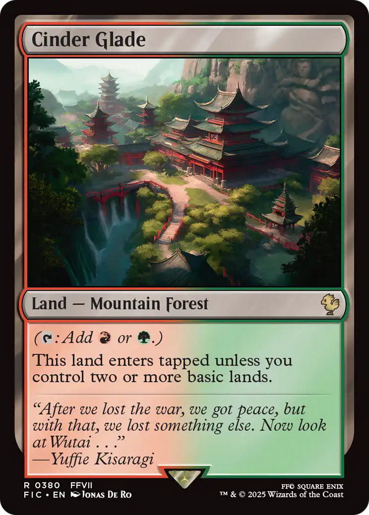 Cinder Glade [FINAL FANTASY Commander] - Magic: The Gathering - Card Brawlers | Quebec | Canada |