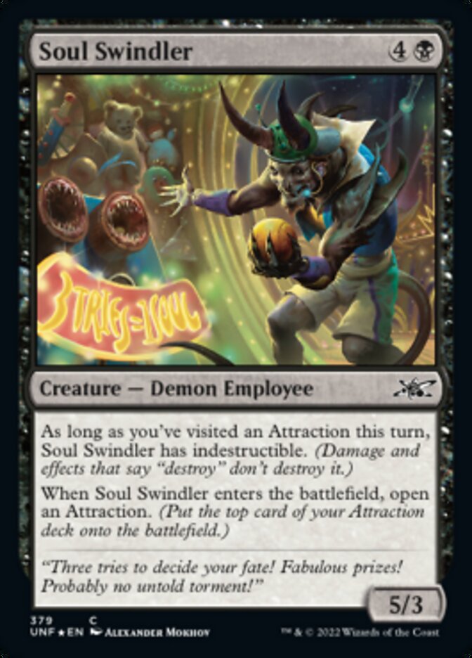 Soul Swindler (Galaxy Foil) [Unfinity] - Magic: The Gathering - Card Brawlers | Quebec | Canada |