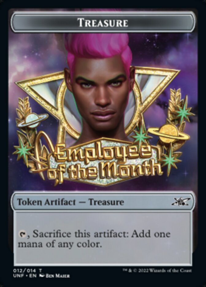 Treasure (012) Token [Unfinity Tokens] - Magic: The Gathering - Card Brawlers | Quebec | Canada |
