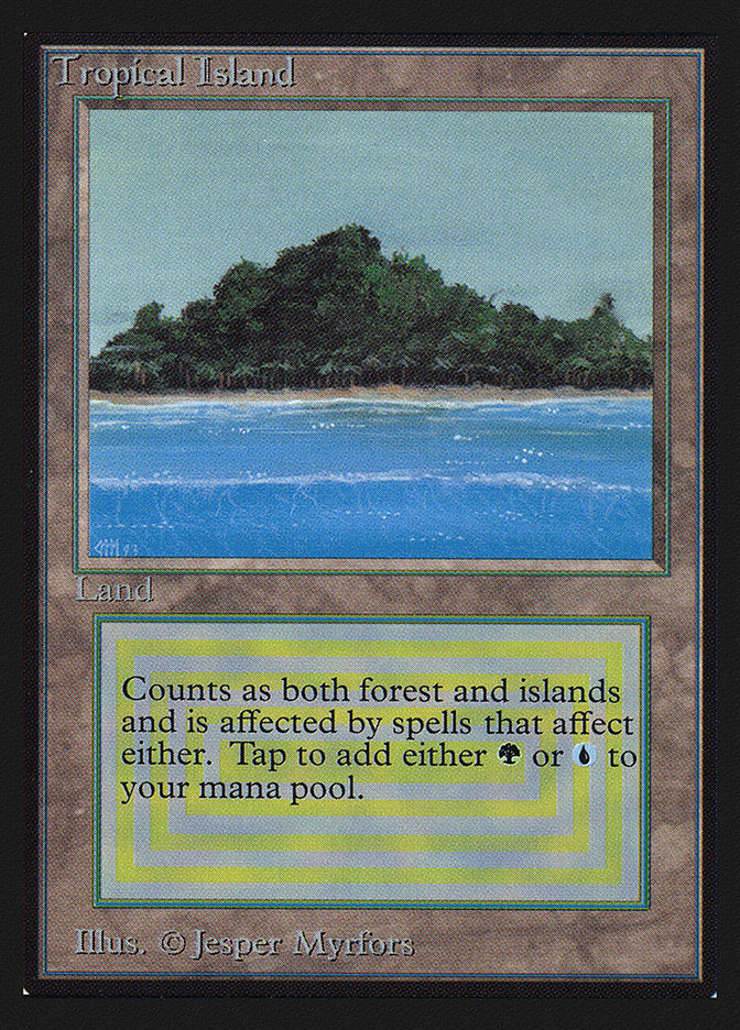 Tropical Island [International Collectors' Edition] - Magic: The Gathering - Card Brawlers | Quebec | Canada |