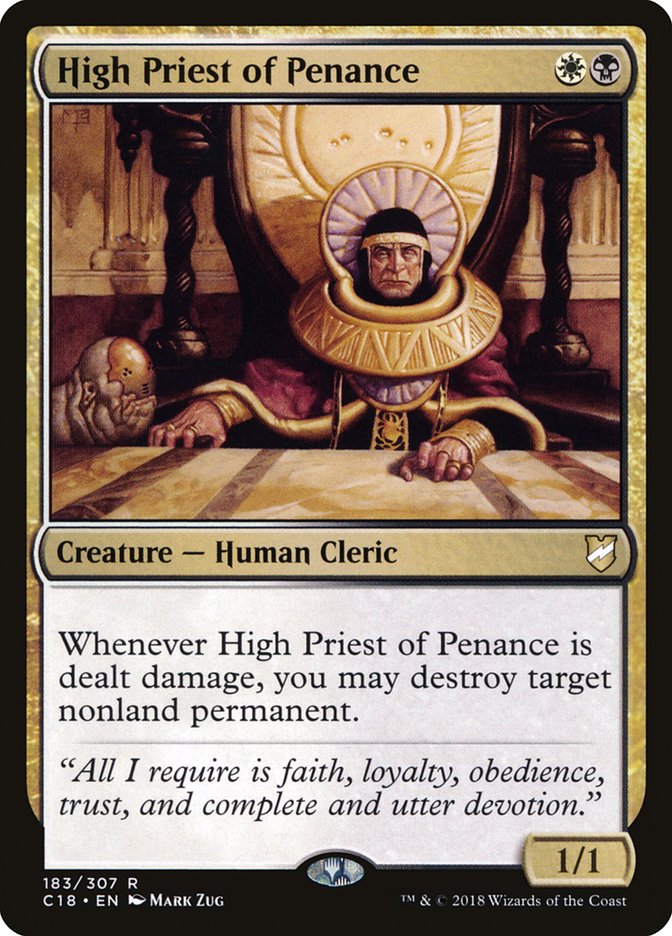 High Priest of Penance [Commander 2018] - Magic: The Gathering - Card Brawlers | Quebec | Canada |