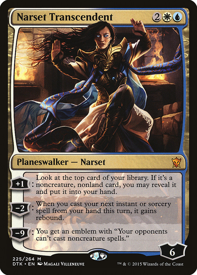 Narset Transcendent [Dragons of Tarkir] - Magic: The Gathering - Card Brawlers | Quebec | Canada |