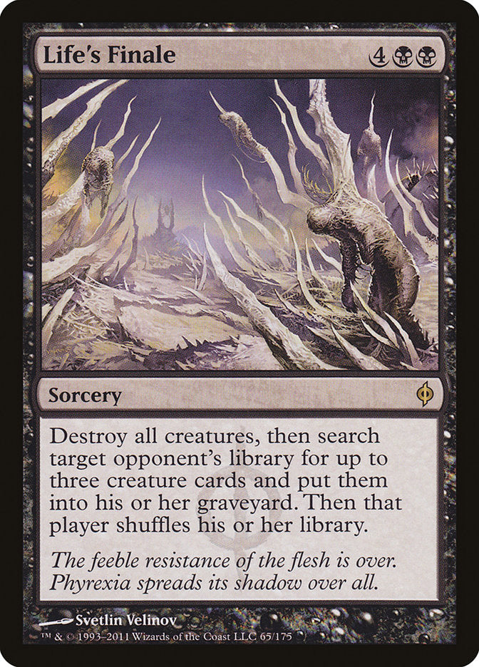 Life's Finale [New Phyrexia] - Magic: The Gathering - Card Brawlers | Quebec | Canada |