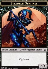 Steadfast Sentinel // Zombie Double-Sided Token [Hour of Devastation Tokens] - Magic: The Gathering - Card Brawlers | Quebec | Canada |