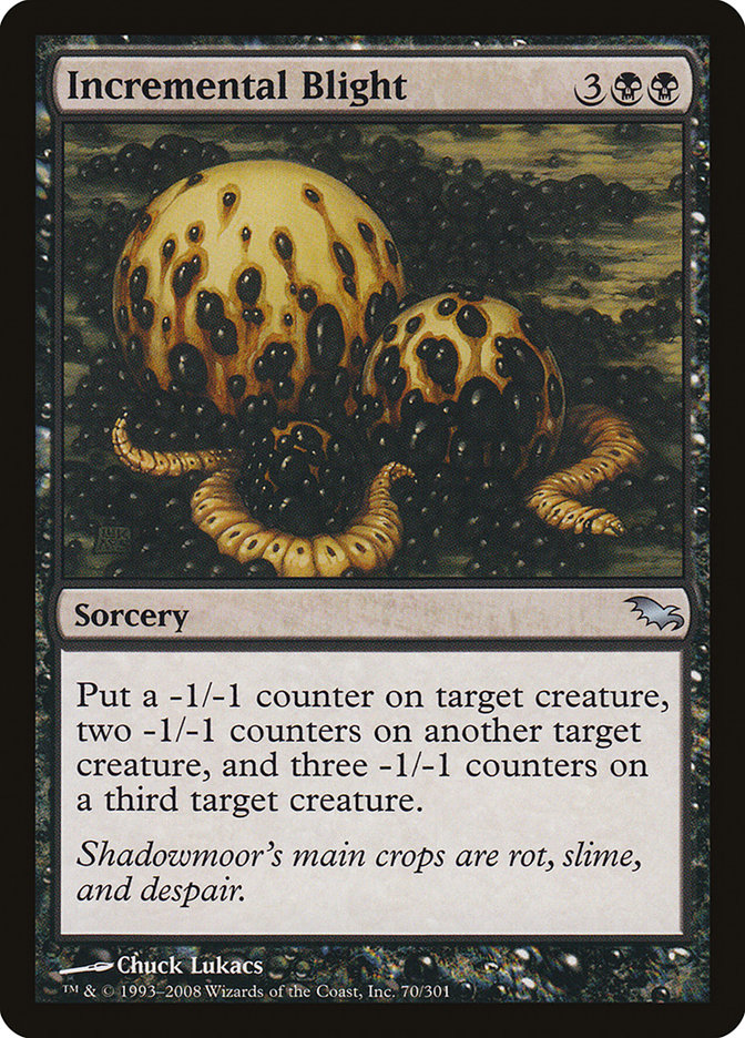 Incremental Blight [Shadowmoor] - Magic: The Gathering - Card Brawlers | Quebec | Canada |