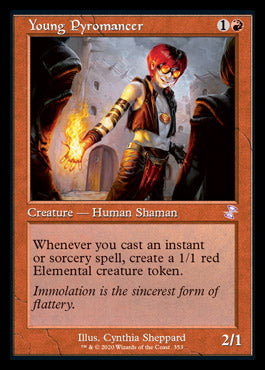 Young Pyromancer (Timeshifted) [Time Spiral Remastered] - Magic: The Gathering - Card Brawlers | Quebec | Canada |