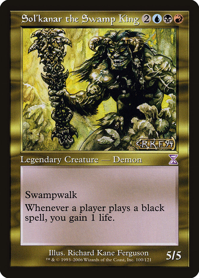 Sol'kanar the Swamp King [Time Spiral Timeshifted] - Magic: The Gathering - Card Brawlers | Quebec | Canada |