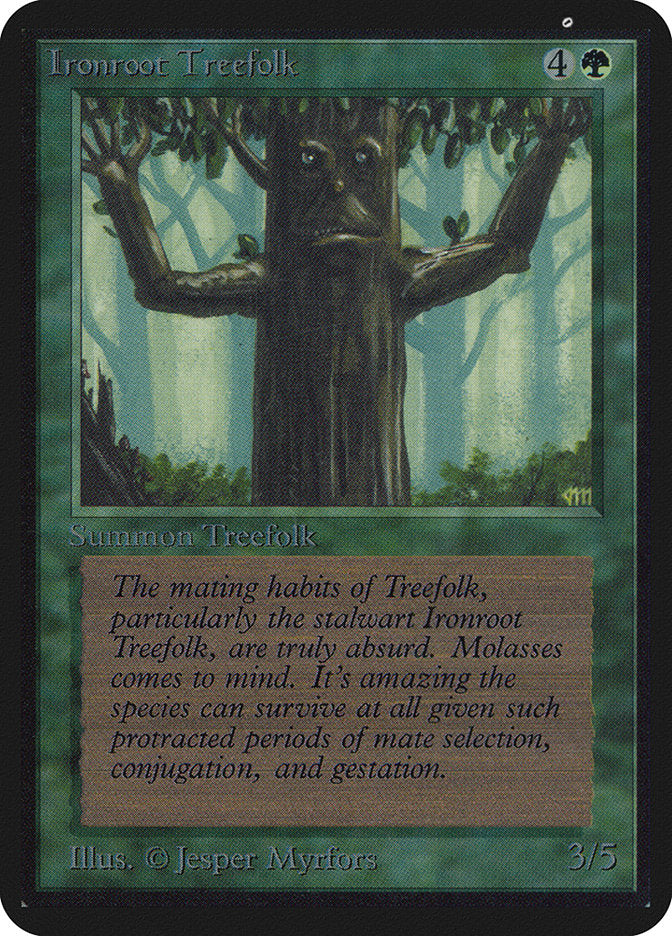 Ironroot Treefolk [Alpha Edition] - Magic: The Gathering - Card Brawlers | Quebec | Canada |