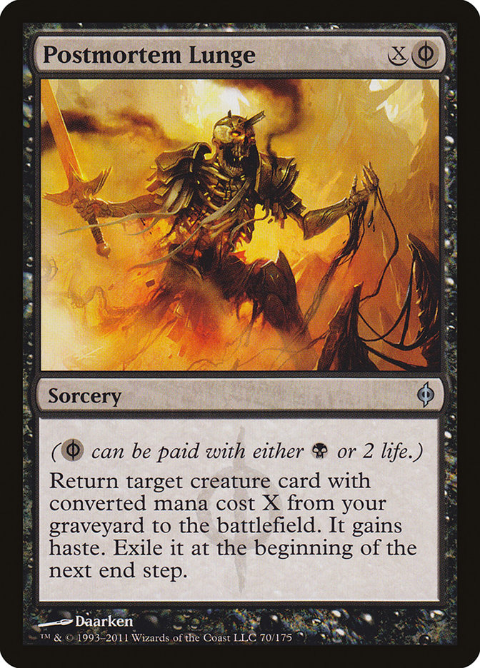 Postmortem Lunge [New Phyrexia] - Magic: The Gathering - Card Brawlers | Quebec | Canada |