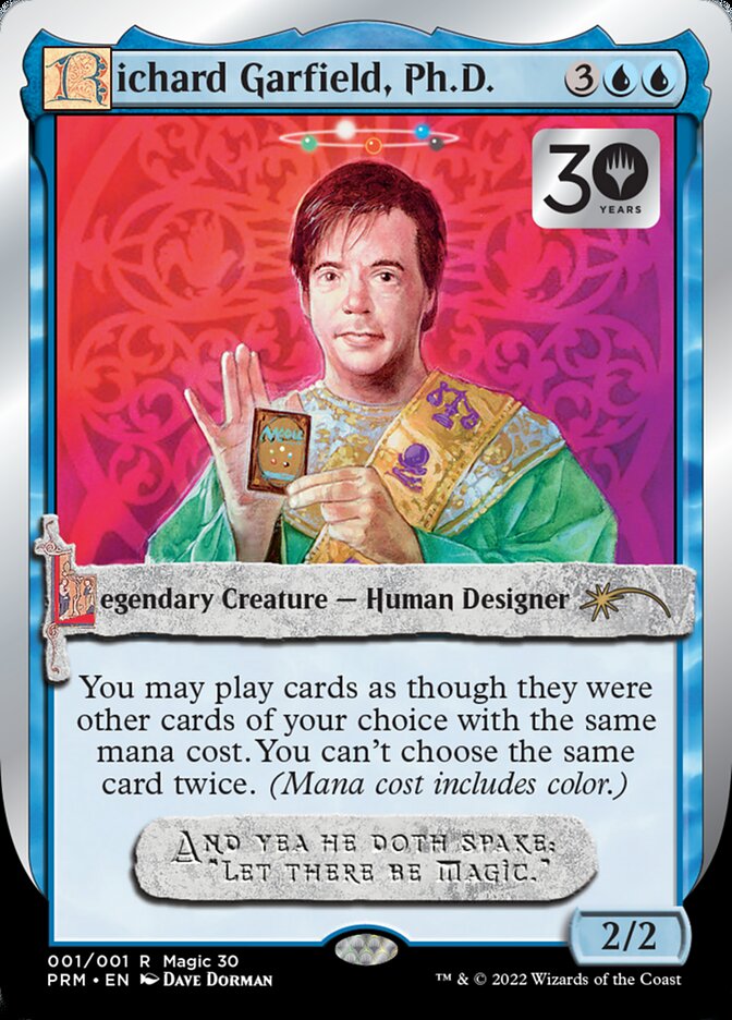Richard Garfield, Ph.D. [30th Anniversary Promos] - Magic: The Gathering - Card Brawlers | Quebec | Canada |