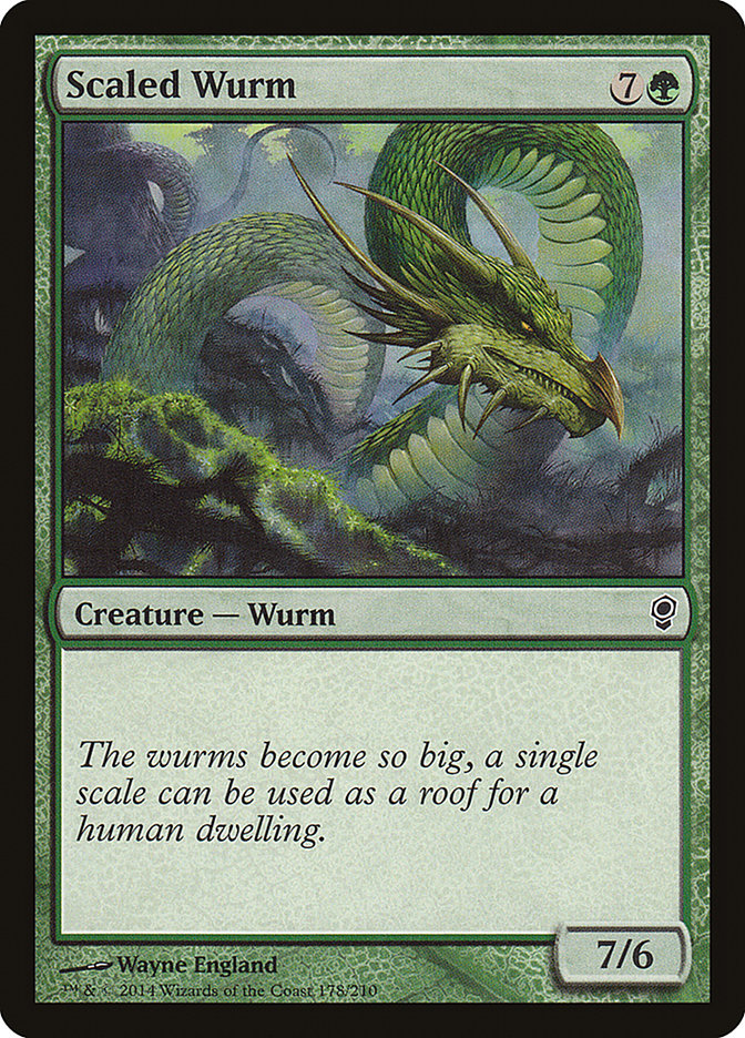 Scaled Wurm [Conspiracy] - Magic: The Gathering - Card Brawlers | Quebec | Canada |