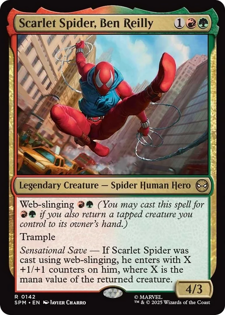 Scarlet Spider, Ben Reilly [Marvel's Spider-Man] - Magic: The Gathering - Card Brawlers | Quebec | Canada |