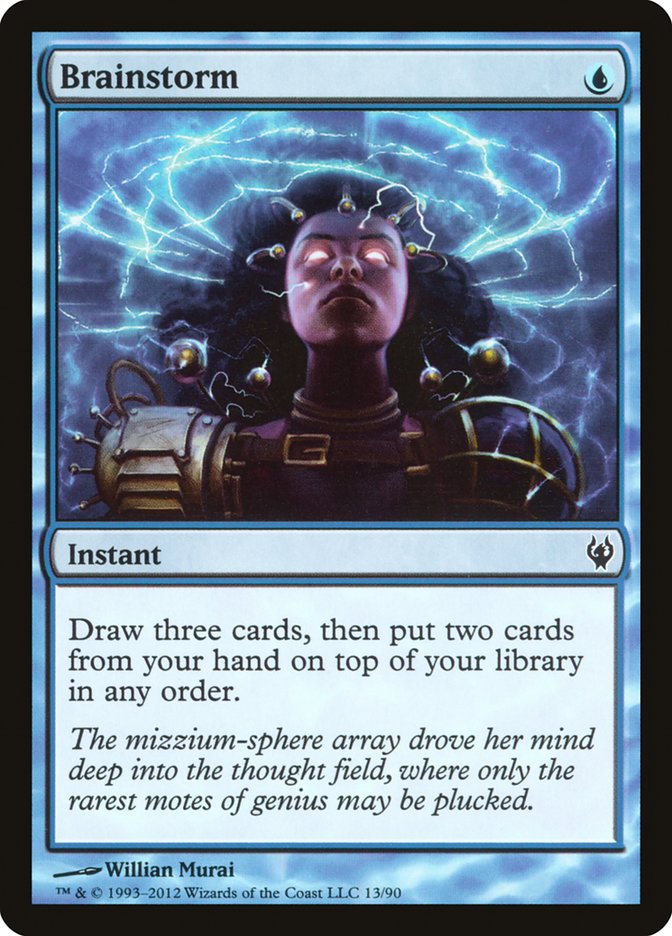Brainstorm [Duel Decks: Izzet vs. Golgari] - Magic: The Gathering - Card Brawlers | Quebec | Canada |