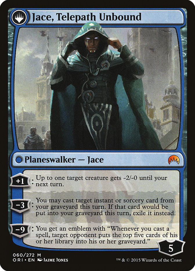 Jace, Vryn's Prodigy // Jace, Telepath Unbound [Magic Origins] - Magic: The Gathering - Card Brawlers | Quebec | Canada |