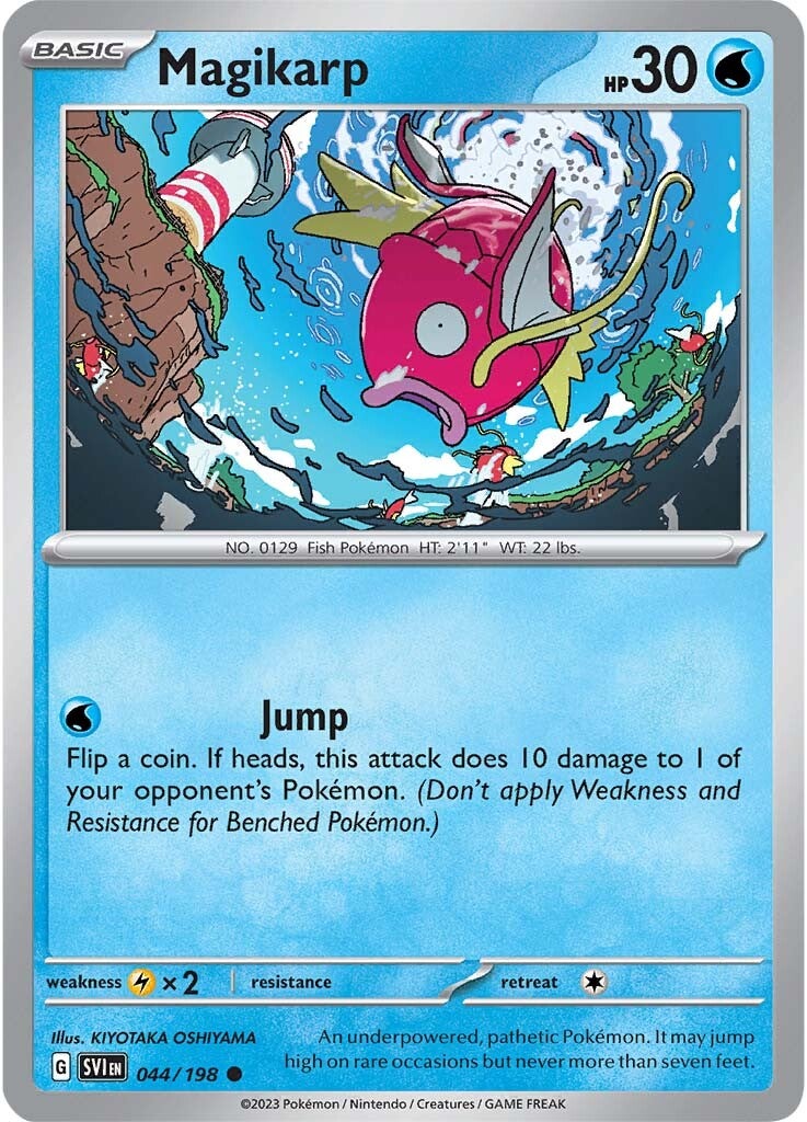 Magikarp (044/198) [Scarlet & Violet: Base Set] - Pokémon - Card Brawlers | Quebec | Canada |