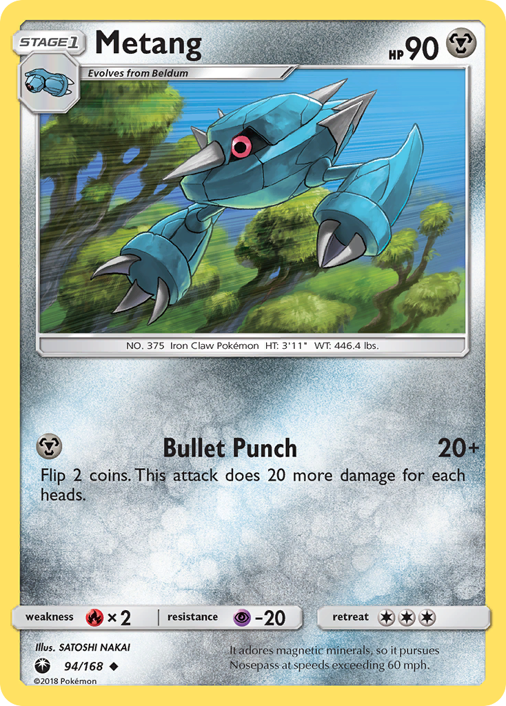 Metang (94/168) [Sun & Moon: Celestial Storm] - Pokémon - Card Brawlers | Quebec | Canada |
