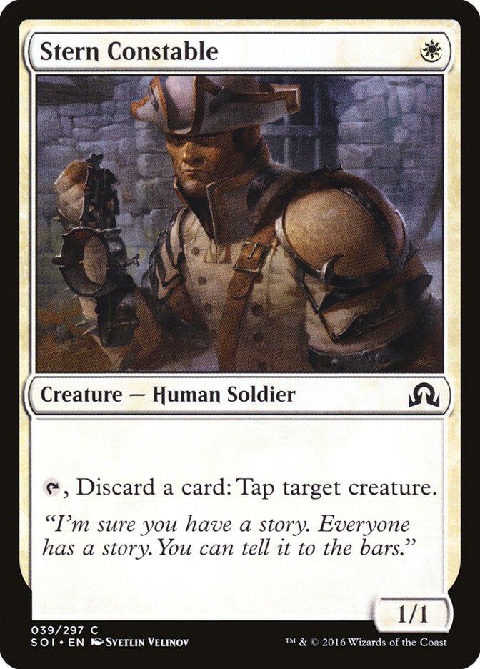 Stern Constable [Shadows over Innistrad] - Magic: The Gathering - Card Brawlers | Quebec | Canada |