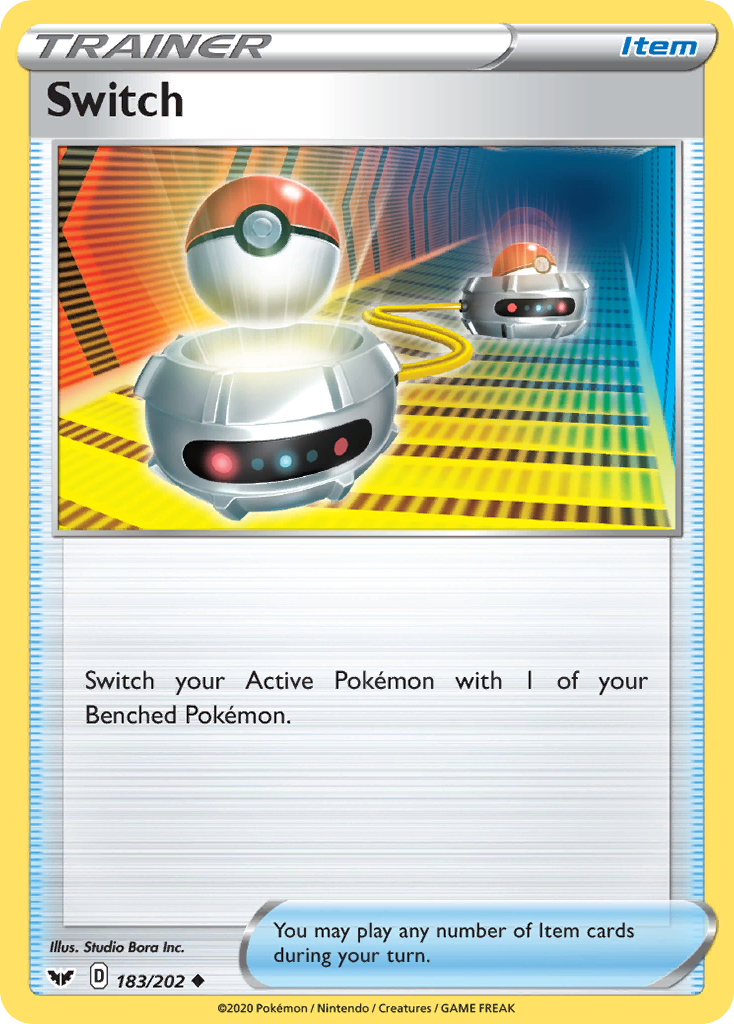 Switch (183/202) [Sword & Shield: Base Set] - Pokémon - Card Brawlers | Quebec | Canada |