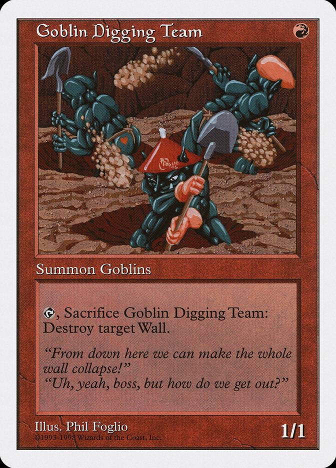 Goblin Digging Team [Anthologies] - Magic: The Gathering - Card Brawlers | Quebec | Canada |