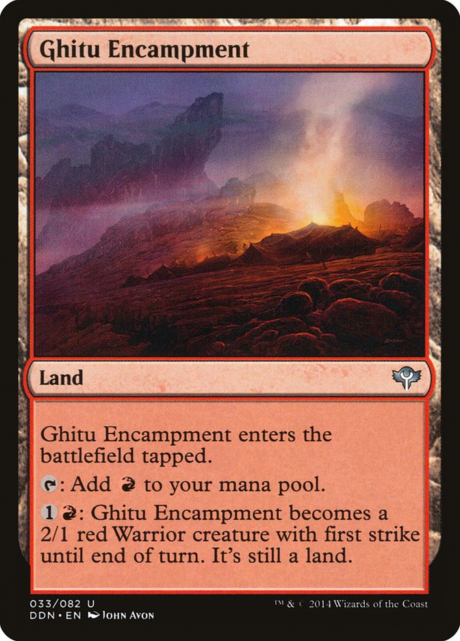 Ghitu Encampment [Duel Decks: Speed vs. Cunning] - Magic: The Gathering - Card Brawlers | Quebec | Canada |