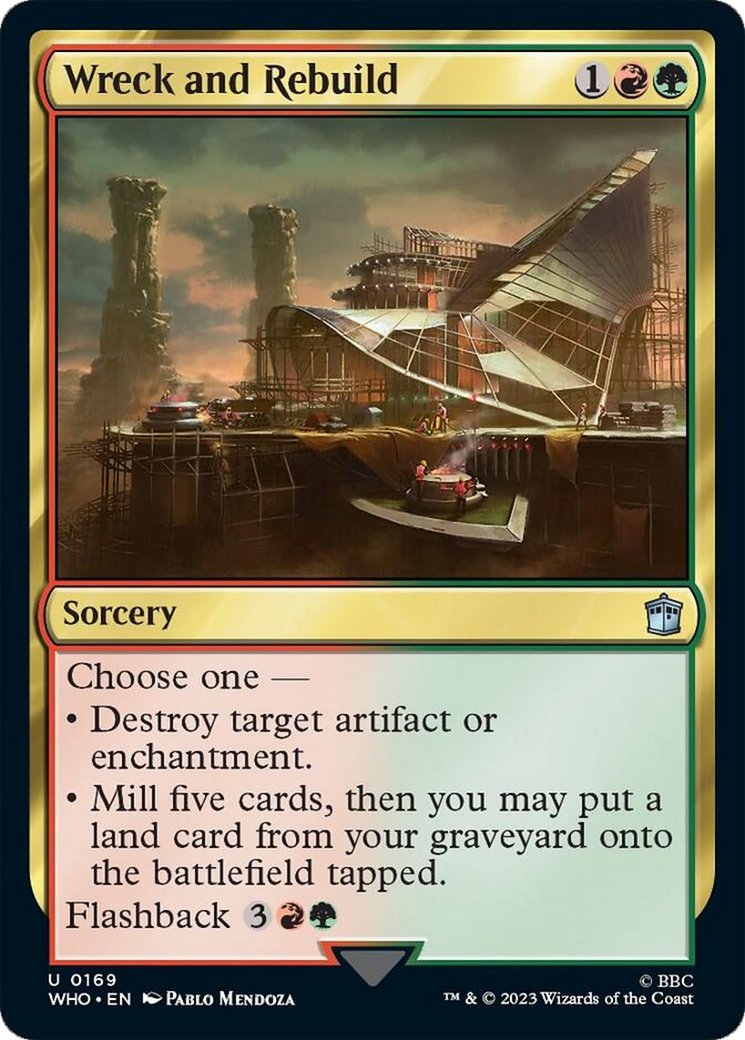 Wreck and Rebuild [Doctor Who] - Magic: The Gathering - Card Brawlers | Quebec | Canada |