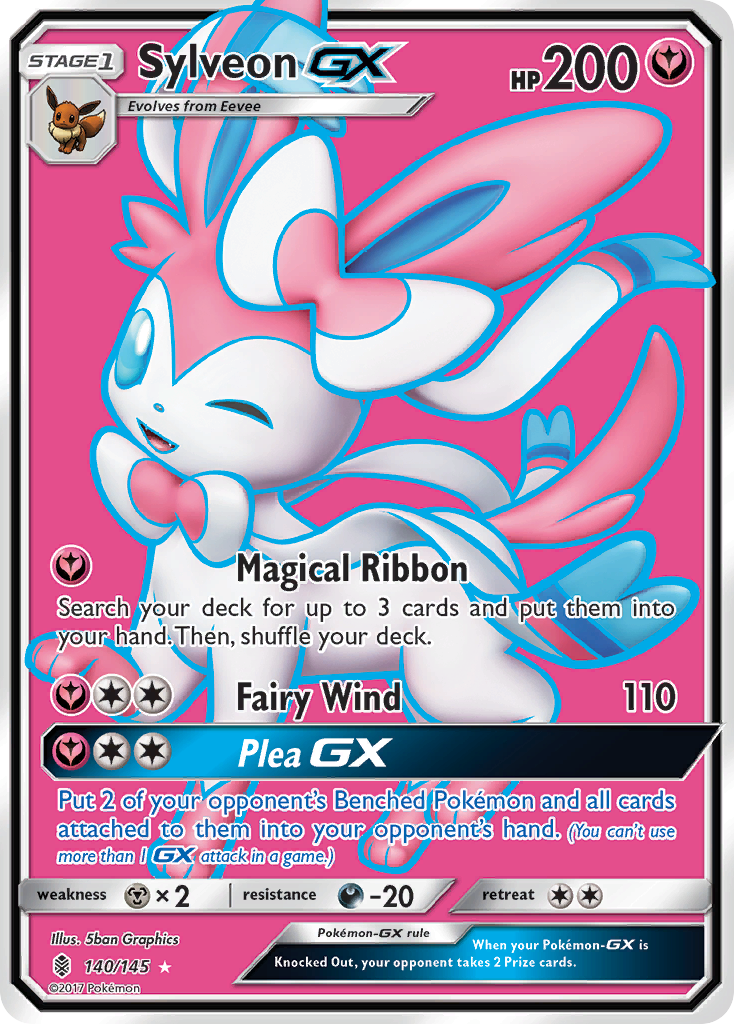 Sylveon GX (140/145) [Sun & Moon: Guardians Rising] - Pokémon - Card Brawlers | Quebec | Canada |