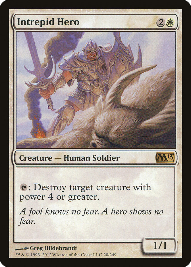 Intrepid Hero [Magic 2013] - Magic: The Gathering - Card Brawlers | Quebec | Canada |