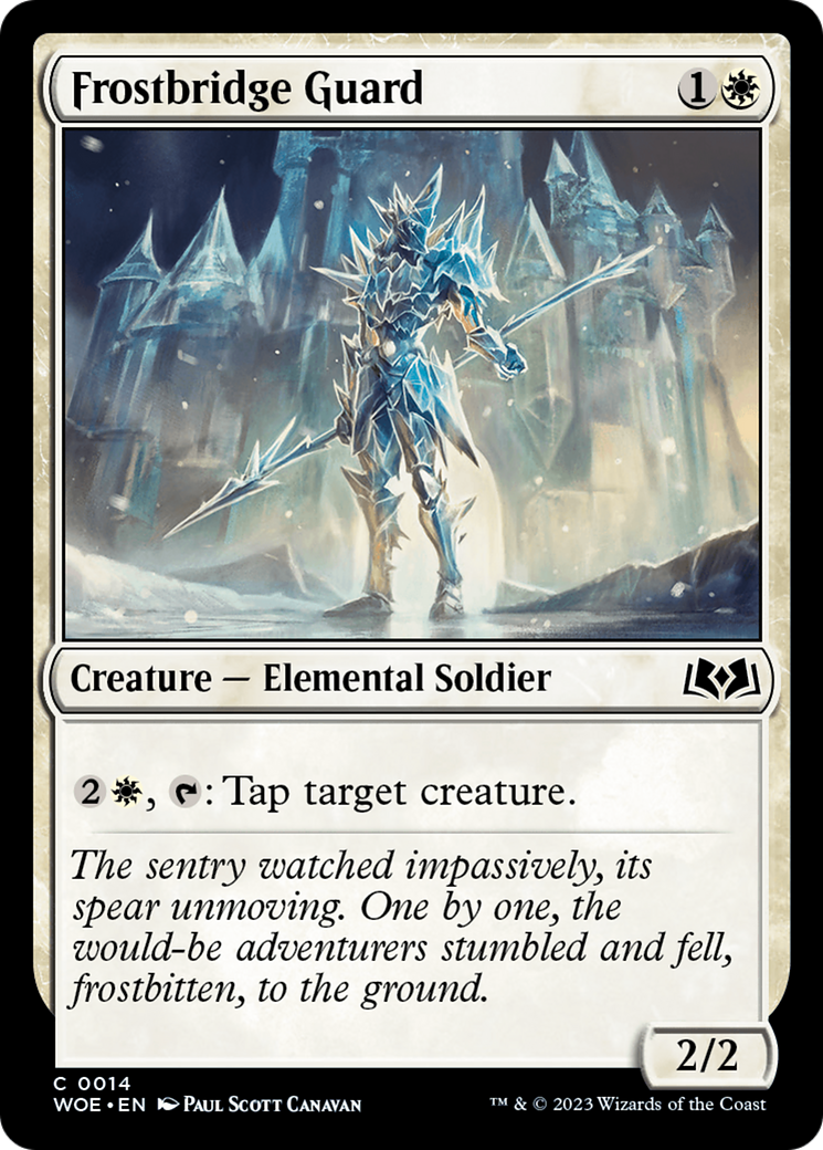 Frostbridge Guard [Wilds of Eldraine] - Magic: The Gathering - Card Brawlers | Quebec | Canada |