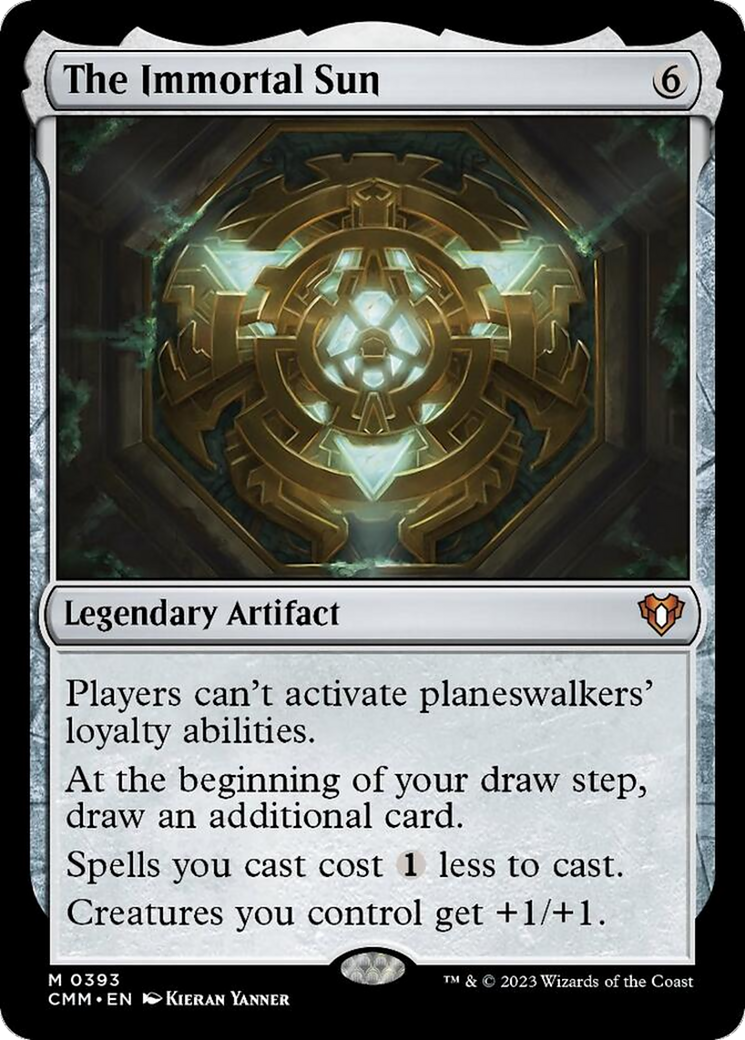 The Immortal Sun [Commander Masters] - Magic: The Gathering - Card Brawlers | Quebec | Canada |