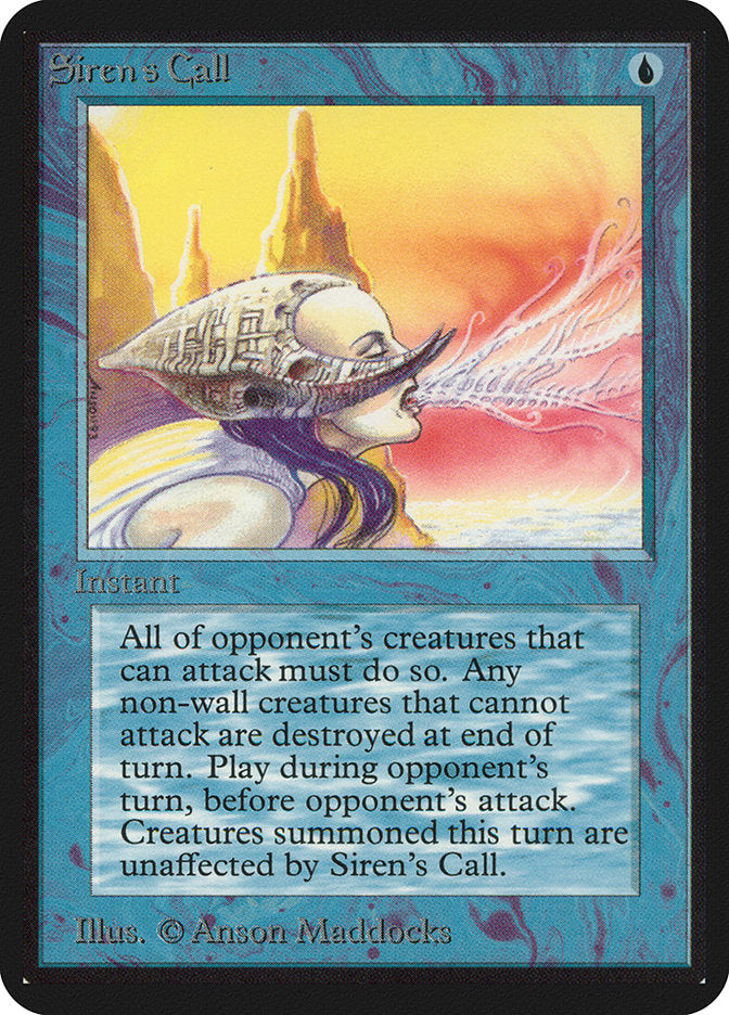 Siren's Call [Alpha Edition] - Magic: The Gathering - Card Brawlers | Quebec | Canada |