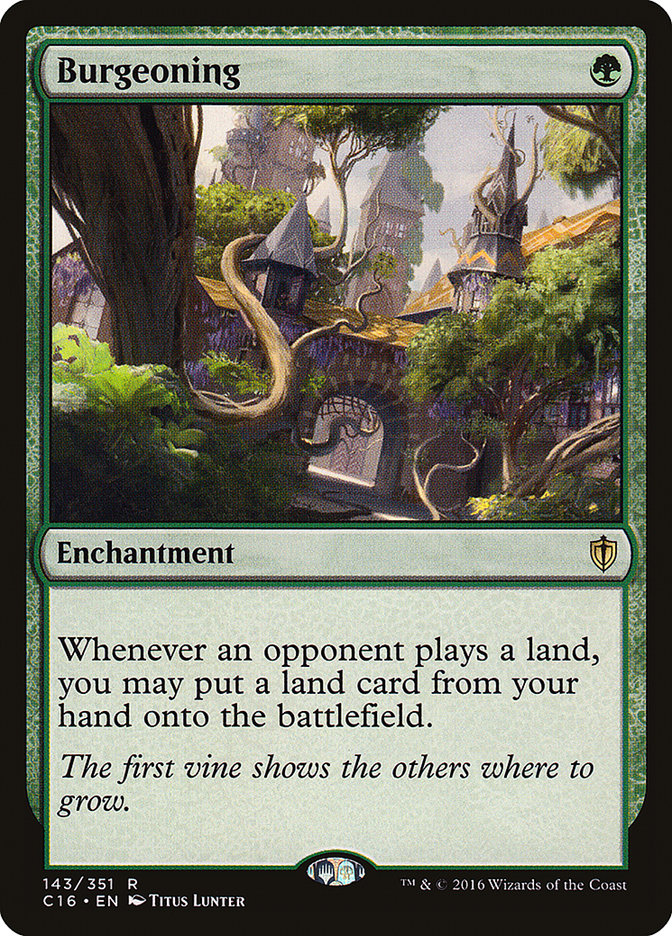 Burgeoning [Commander 2016] - Magic: The Gathering - Card Brawlers | Quebec | Canada |