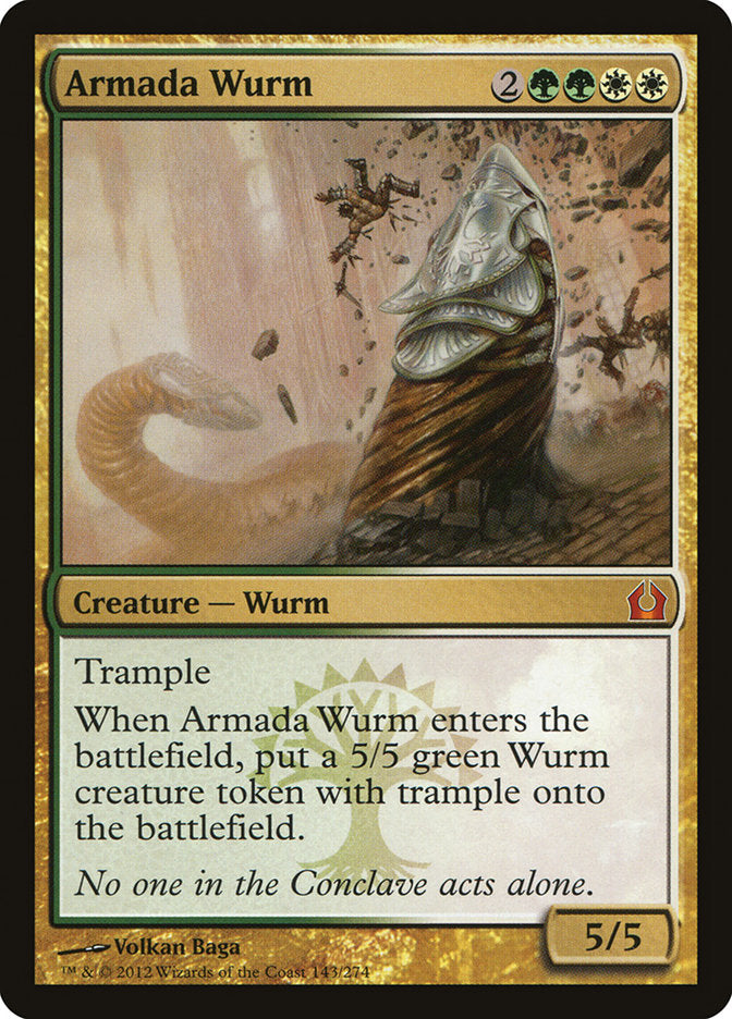 Armada Wurm [Return to Ravnica] - Magic: The Gathering - Card Brawlers | Quebec | Canada |