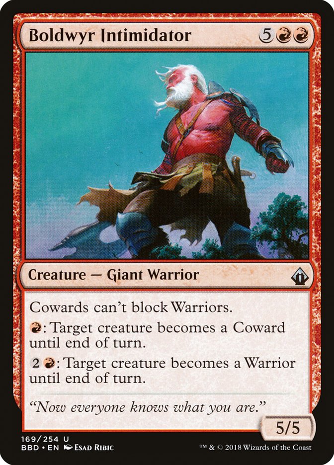 Boldwyr Intimidator [Battlebond] - Magic: The Gathering - Card Brawlers | Quebec | Canada |