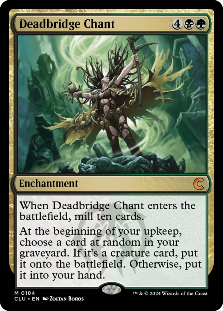 Deadbridge Chant [Ravnica: Clue Edition] - Magic: The Gathering - Card Brawlers | Quebec | Canada |