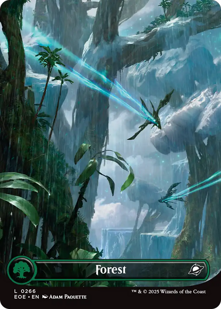 Forest (0266) (Borderless) [Edge of Eternities] - Magic: The Gathering - Card Brawlers | Quebec | Canada |