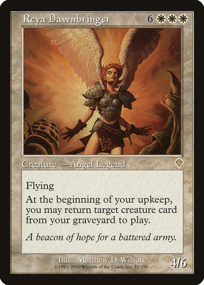 Reya Dawnbringer [Invasion] - Magic: The Gathering - Card Brawlers | Quebec | Canada |