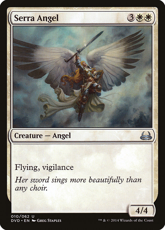 Serra Angel (Divine vs. Demonic) [Duel Decks Anthology] - Magic: The Gathering - Card Brawlers | Quebec | Canada |