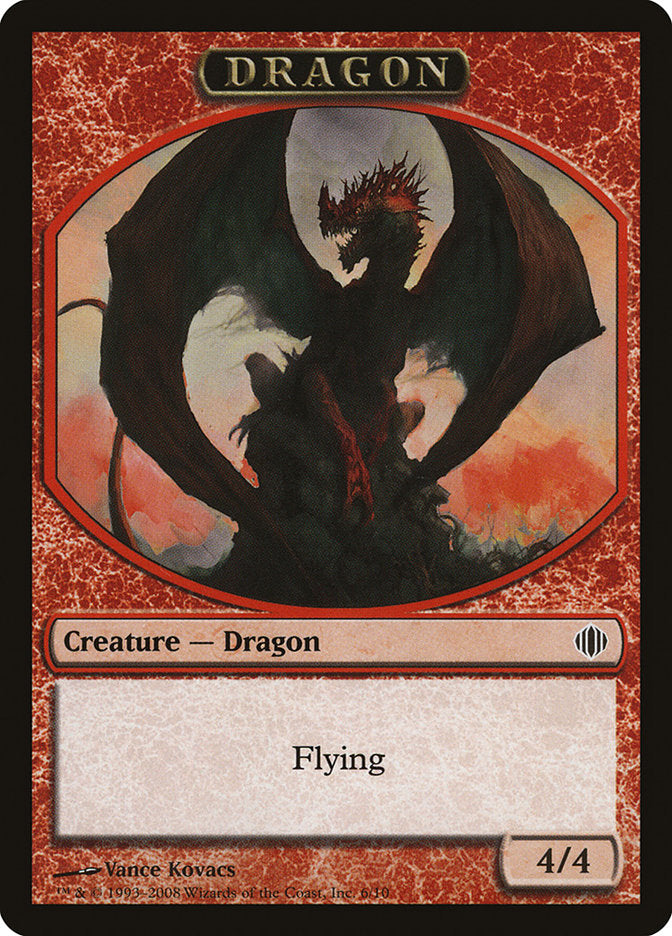 Dragon Token [Shards of Alara Tokens] - Magic: The Gathering - Card Brawlers | Quebec | Canada |