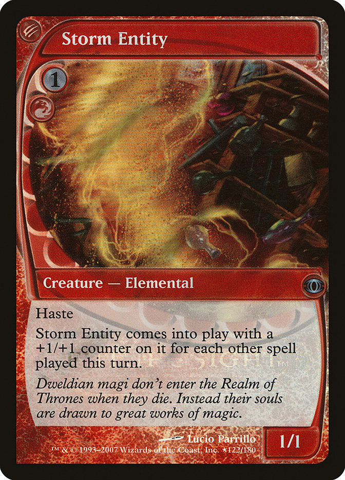 Storm Entity [Future Sight Promos] - Magic: The Gathering - Card Brawlers | Quebec | Canada |