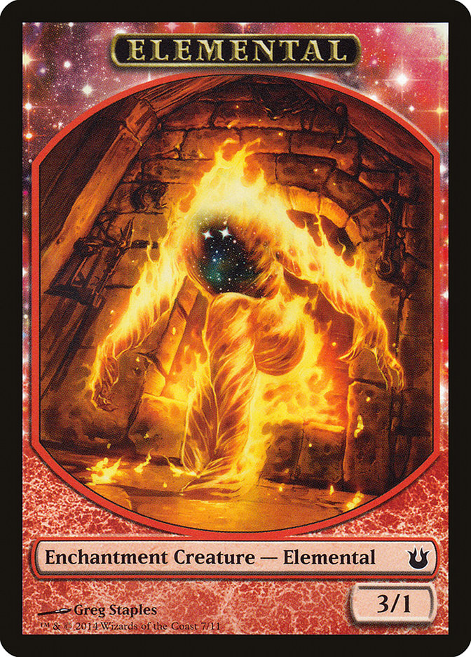 Elemental Token [Born of the Gods Tokens] - Magic: The Gathering - Card Brawlers | Quebec | Canada |