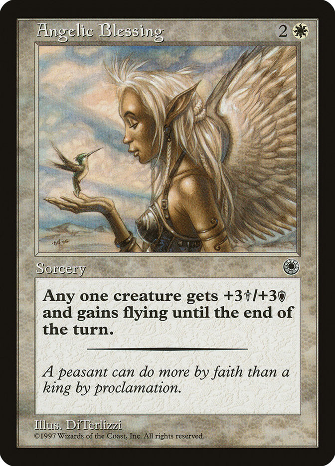 Angelic Blessing [Portal] - Magic: The Gathering - Card Brawlers | Quebec | Canada |