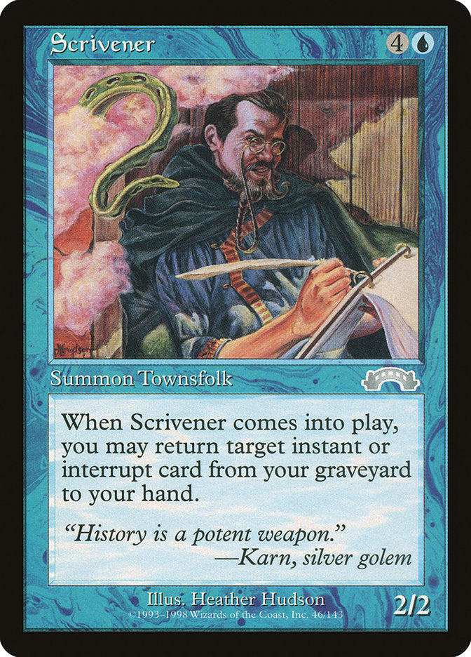 Scrivener [Exodus] - Magic: The Gathering - Card Brawlers | Quebec | Canada |