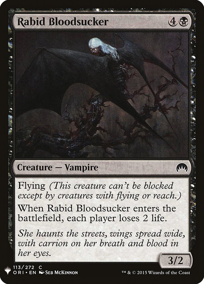 Rabid Bloodsucker [Mystery Booster] - Magic: The Gathering - Card Brawlers | Quebec | Canada |