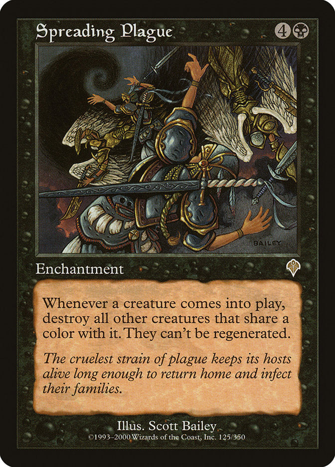Spreading Plague [Invasion] - Magic: The Gathering - Card Brawlers | Quebec | Canada |