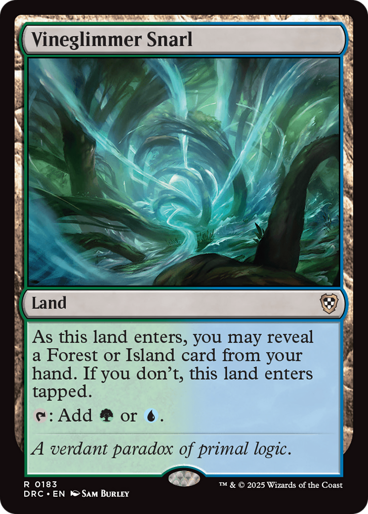 Vineglimmer Snarl [Aetherdrift Commander] - Magic: The Gathering - Card Brawlers | Quebec | Canada |