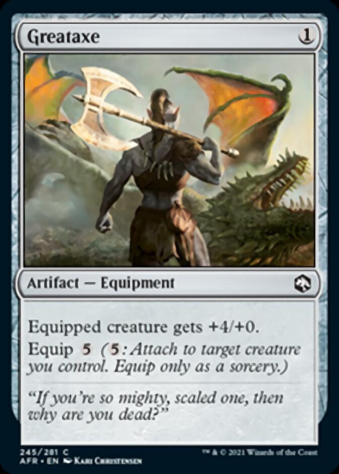 Greataxe [Dungeons & Dragons: Adventures in the Forgotten Realms] - Magic: The Gathering - Card Brawlers | Quebec | Canada |