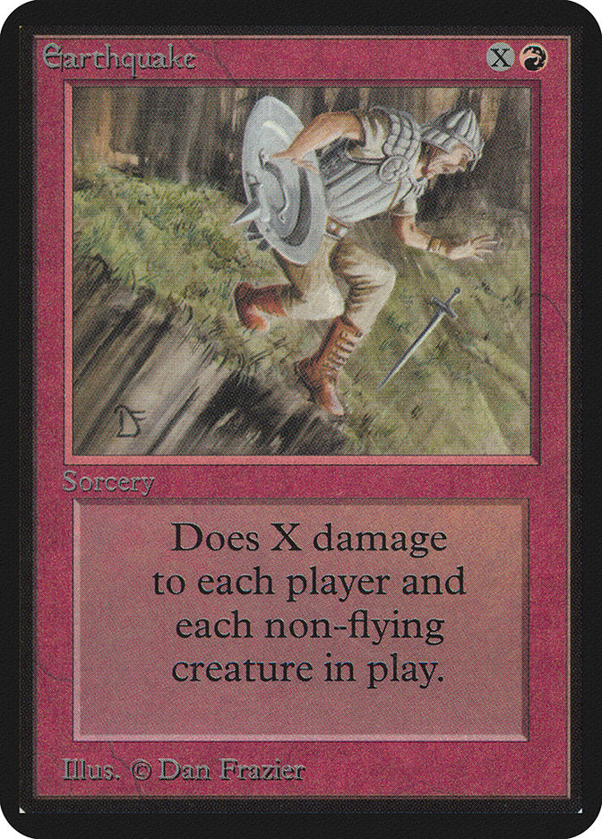 Earthquake [Alpha Edition] - Magic: The Gathering - Card Brawlers | Quebec | Canada |
